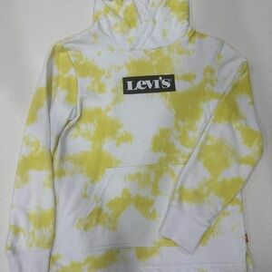 Levi's Yellow Tie-Dye Hoodie